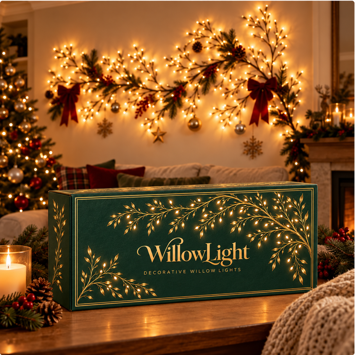 Christmas Wall Light for Home