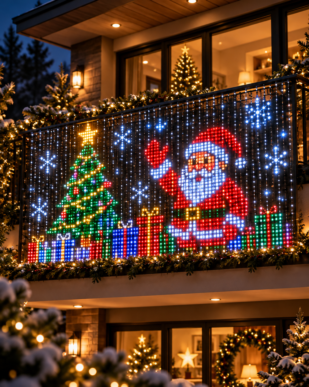 WillowLight™ MagicCurtain – Smart Christmas LED Curtain Lights