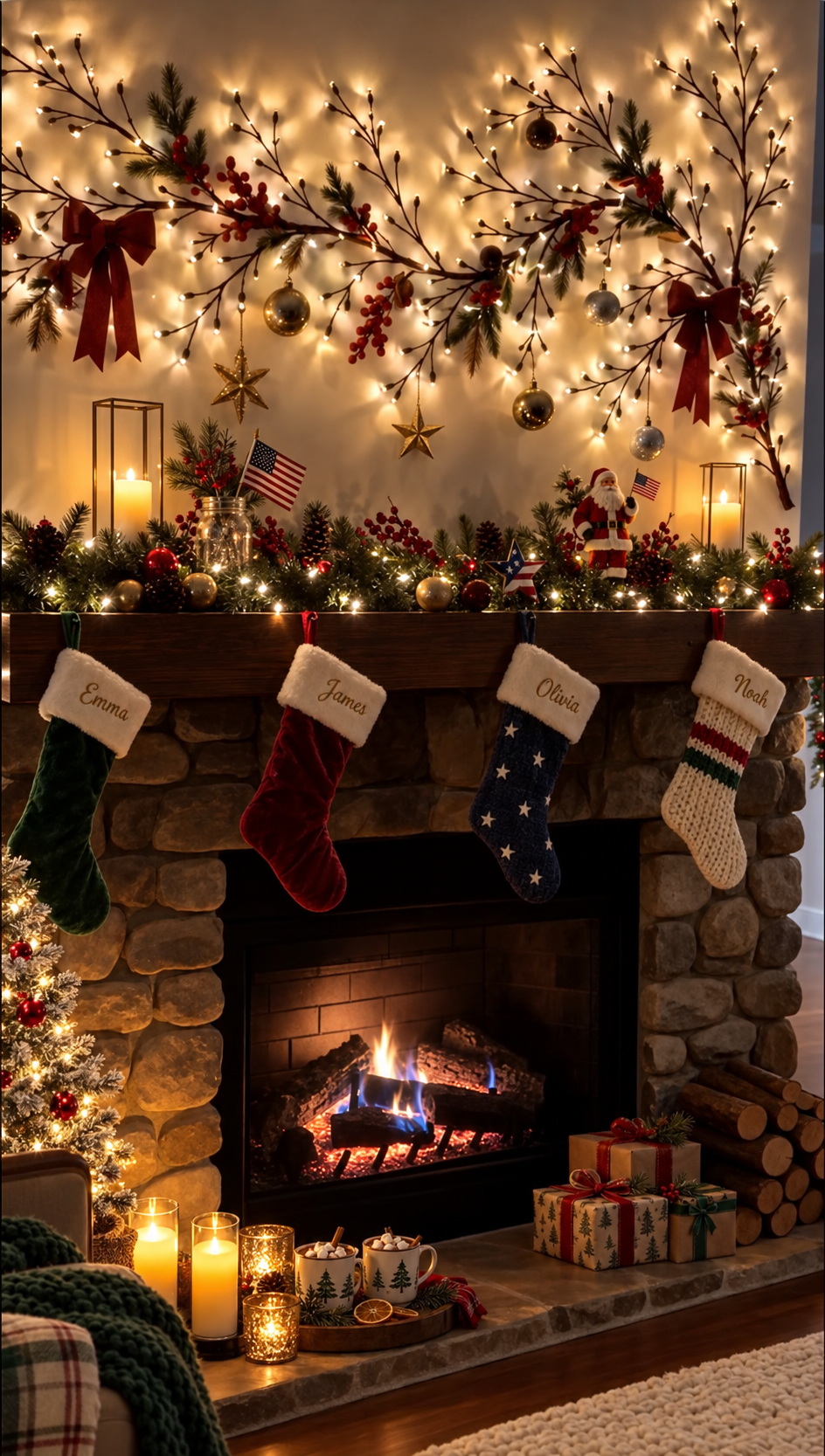 Christmas Wall Light for Home
